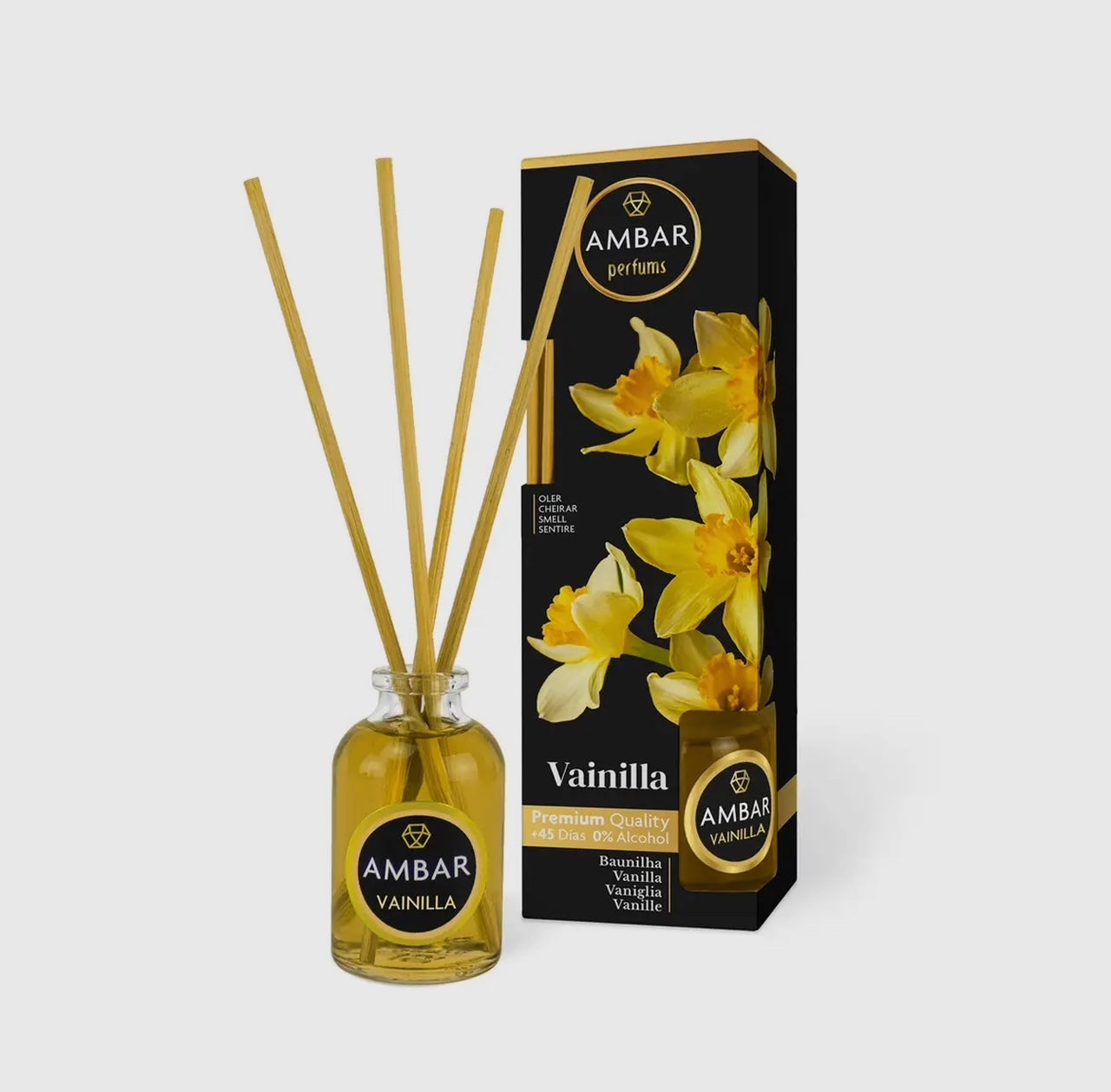 diffuseur d'odeur à bâtons "vanille"