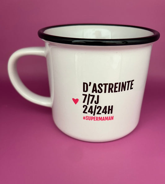 Tasse Message " 7/7 24/24"