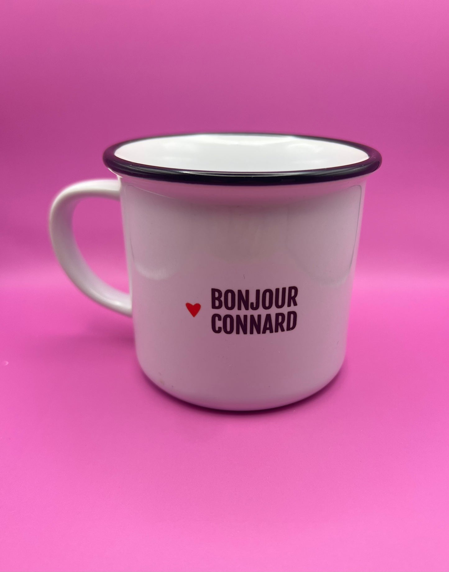 Tasse Message " Bonjour Connard"